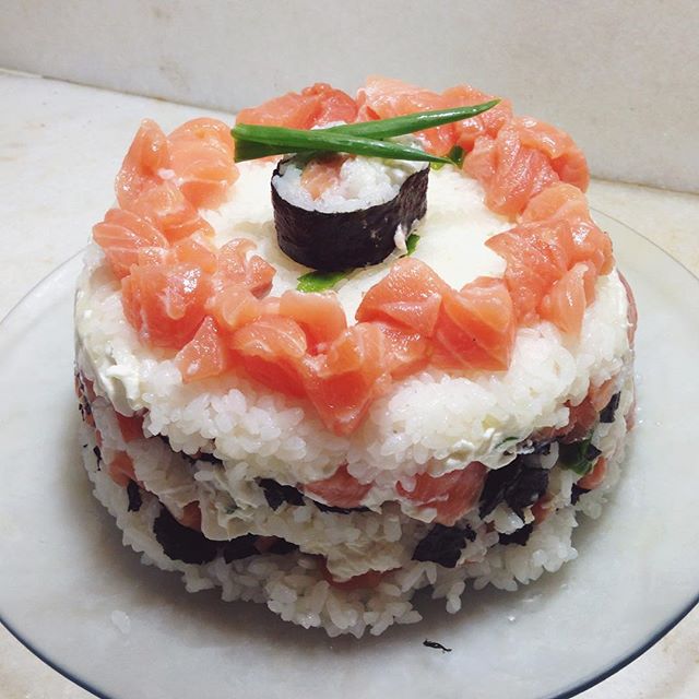 sushi cake instagram rekahop